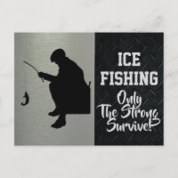 Rugged Ice Fishing Wintersport Hobby Männer