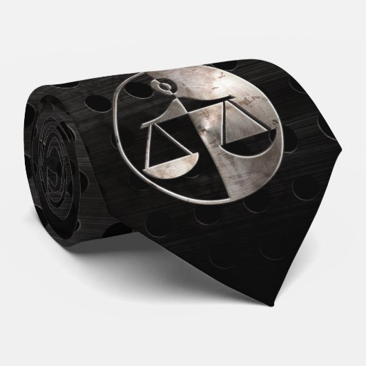 Rugged Justice Scales Krawatte (Gerollt)