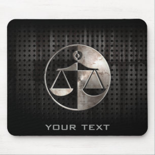 Rugged Justice Scales Mousepad