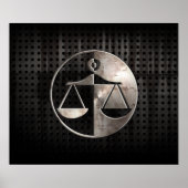 Rugged Justice Scales Poster (Vorne)