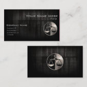Rugged Justice Scales Visitenkarte (Vorne/Hinten)