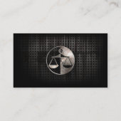 Rugged Justice Scales Visitenkarte (Rückseite)