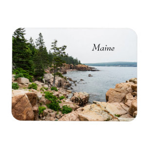 Rugged Maine Küste in Acadia Nationalpark Magnet