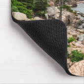 Rugged Maine Küste in Acadia Nationalpark Mousepad (Ecke)