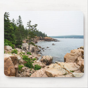 Rugged Maine Küste in Acadia Nationalpark Mousepad