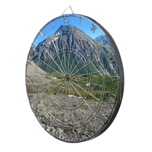Rugged Mountain Adventure - Summer Hip Dartboard Dartscheibe (Vorderseite rechts)