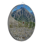 Rugged Mountain Adventure - Summer Hip Dartboard Dartscheibe (Vorderseite Links)