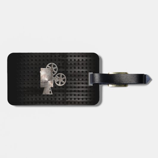 Rugged Movie Camera Gepäckanhänger (Rückseite horizontal)