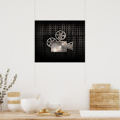 Rugged Movie Camera Poster (Küche)