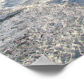 Rugged Ocean Coast Isaiah 41:10 Print Poster (Ecke)