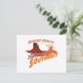 Rugged Peauty Postkarte (Stehend Vorderseite)