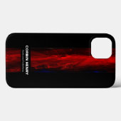 Rugged Red Abstrakt iPad mini Case (Rückseite (Horizontal))