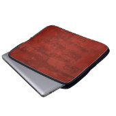 Rugged Rusty red notebook case (Vorne Knopf)