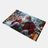 Rugged Santa Doormat Fußmatte (Schrägansicht)