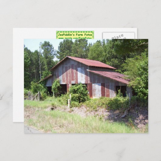 Rugged Stall Postcard Postkarte (Vorne/Hinten)