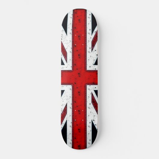 Rugged Union Jack Skateboard (Vorderseite)