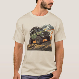 Rugged Vintager T - Shirt des Landruderverteidiger