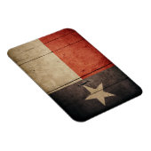 Rugged Wood Texas Flag Magnet (Rechte Seite)