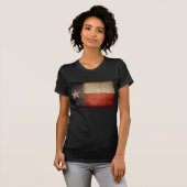 Rugged Wood Texas Flag T-Shirt (Vorne ganz)