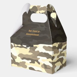 Rugged Wüste Camouflage Personalisiert Gefälligkei Geschenkschachtel