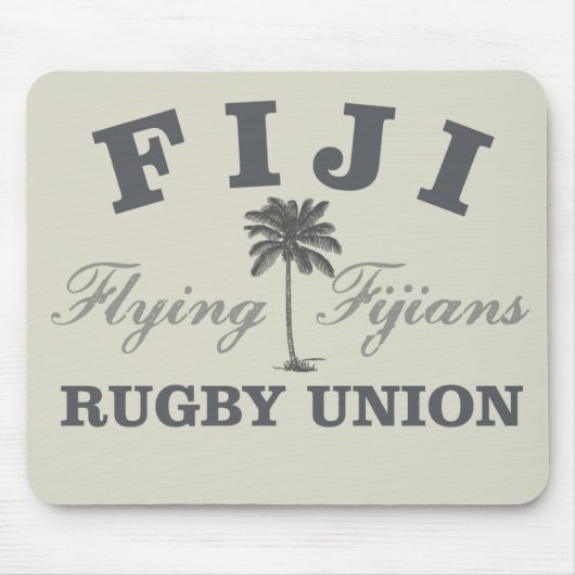 Ruggershirts Fidschi Rugby Mousepad (Vorne)