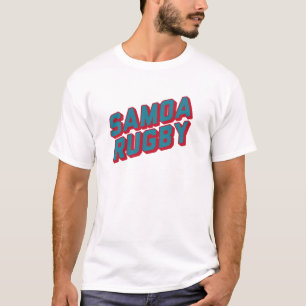Ruggershirts Samoa-Inseln Rugby T-Shirt