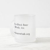 Ruggles mattierte GlasTasse Mattglastasse (Vorderseite Links)