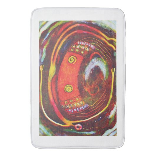 "Rugman" Bath Mat Badematte (Vorderseite Vertikal)