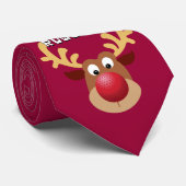 Rugolph das Ren Krawatte (Gerollt)