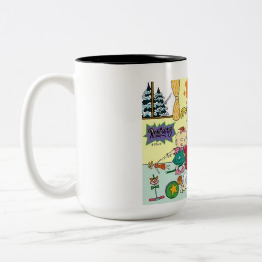 Rugrats Nickelodeon Accesories Zweifarbige Tasse (Links)