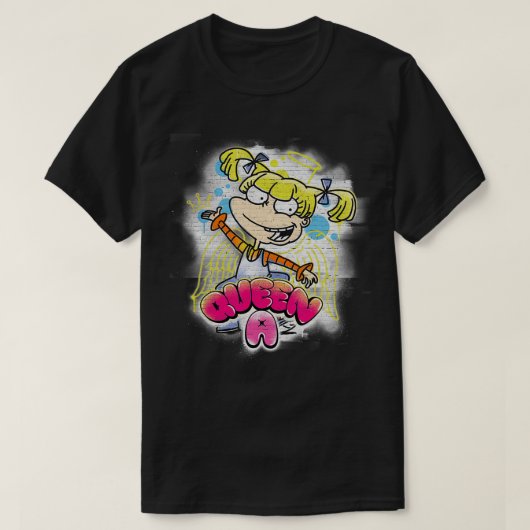 Rugrats Queen A for Angelica  T-Shirt (Design vorne)