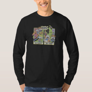 Rugrats Wagen und Turm Panel Gruppenaufnahme T-Shirt