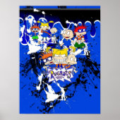 Rugrats zu Air Jordan 13 Retro Hyper Royal Poster (Vorne)