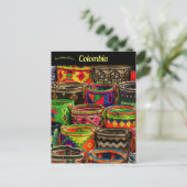 Rugs in Cartagena Kolumbien Postkarte (Stehend Vorderseite)