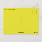 Rugs in Cartagena Kolumbien Postkarte (Rückseite)