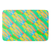 Rugs und Rags abstrakte Reinkunst Badematte (Vorderseite)