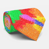 Rugs und Rags abstrakte Reinkunst Krawatte (Gerollt)