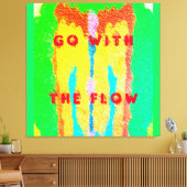 Rugs und Rags abstrakte Reinkunst Leinwanddruck (Insitu (Wohnzimmer))