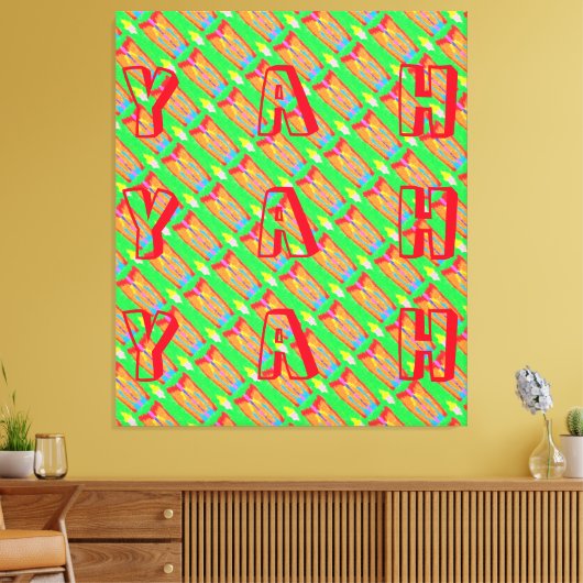 Rugs und Rags abstrakte Reinkunst Leinwanddruck (Insitu (Wohnzimmer))