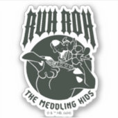 Ruh Roh Scooby-Doo Das Symbol der Medling Kids Aufkleber (Vorderseite)