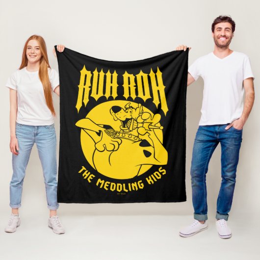 Ruh Roh Scooby-Doo Das Symbol der Medling Kids Fleecedecke (Beispiel)