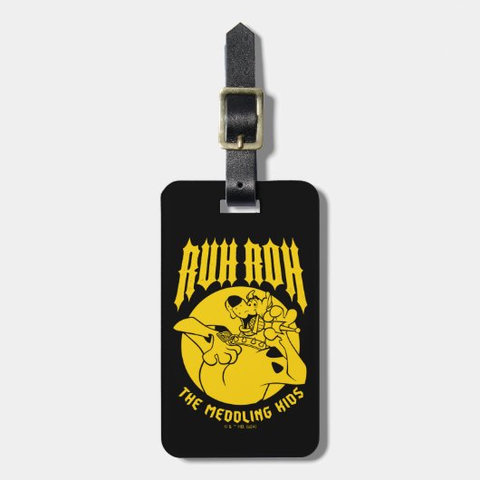 Ruh Roh Scooby-Doo Das Symbol der Medling Kids Gepäckanhänger (Vorderseite vertikal)