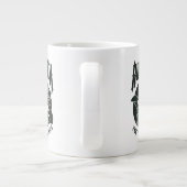 Ruh Roh Scooby-Doo Das Symbol der Medling Kids Jumbo-Tasse (Rückseite)