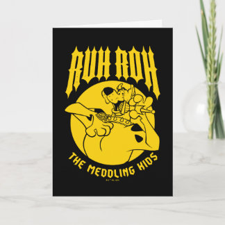 Ruh Roh Scooby-Doo Das Symbol der Medling Kids Karte