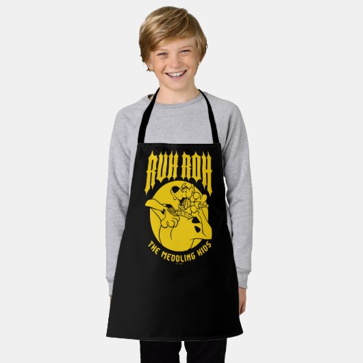 Ruh Roh Scooby-Doo Das Symbol der Medling Kids Schürze (Getragen)