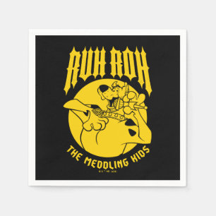 Ruh Roh Scooby-Doo Das Symbol der Medling Kids Serviette