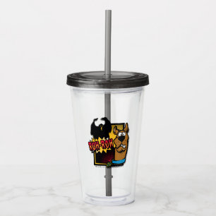 Ruh-Roh Scooby-Doo und ein Geist Acryltrinkbecher