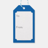 Ruh-Roh Scooby-Doo und ein Geist Geschenkanhänger (Rückseite)