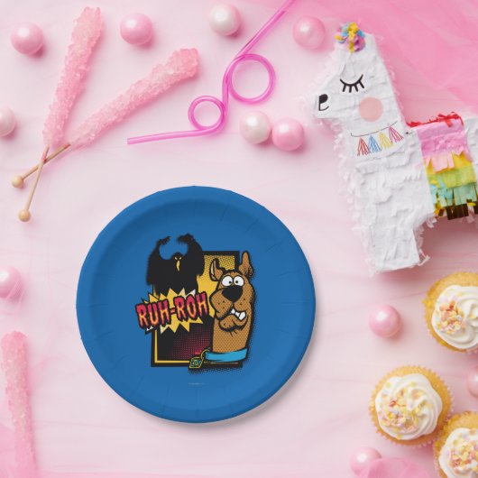 Ruh-Roh Scooby-Doo und ein Geist Pappteller (Party)