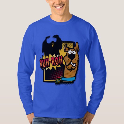 Ruh-Roh Scooby-Doo und ein Geist T-Shirt (Vorderseite)